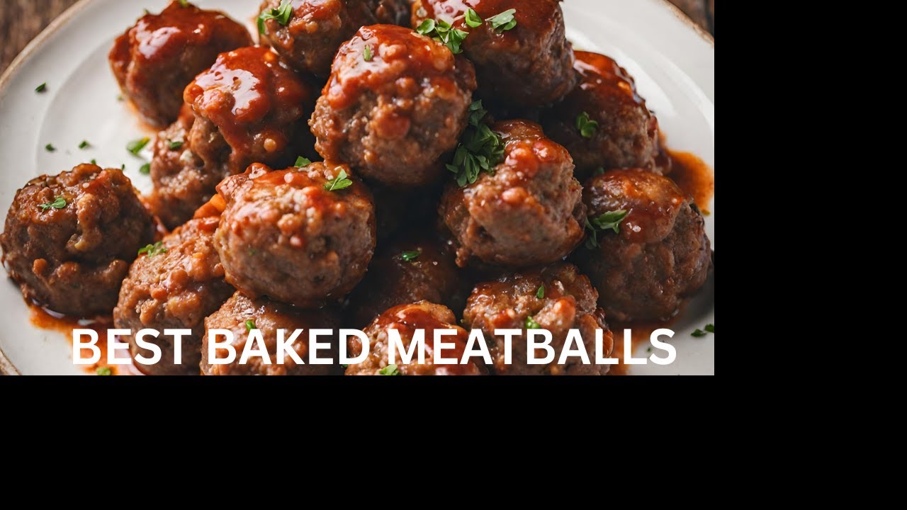 Easy Oven Baked Meatballs: No-Fry Perfection in 30 Minutes